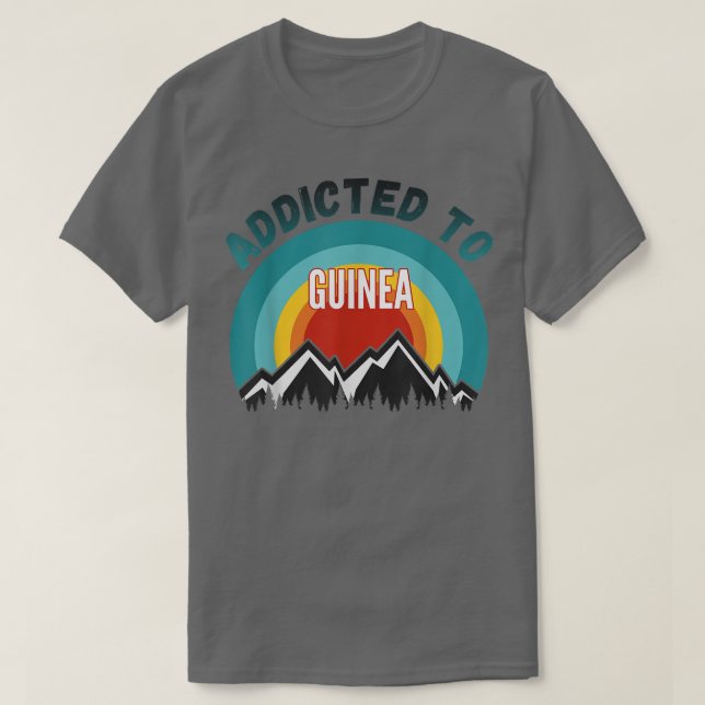 An Guinea angepasst T-Shirt (Design vorne)