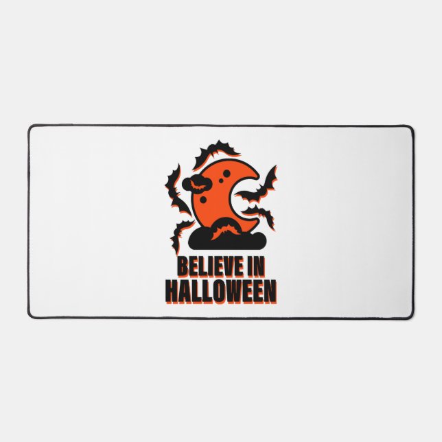 An Halloween glauben Schreibtischunterlage (Vorderseite)
