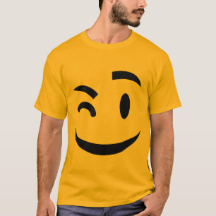 an Ihnen emoji blinzeln T-Shirt