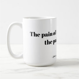 An inspirational quote for runners kaffeetasse