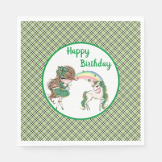 An Irish Birthday Serviette