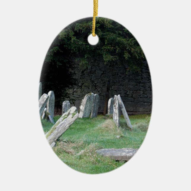 An Irish Grave Yard Keramik Ornament (Vorne)