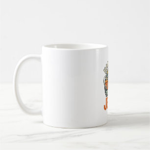 An Jesus Aufgehängt Vintage-Bassfischen Glaube Kaffeetasse