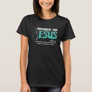 An Jesus gebunden Markus 117 Religiöser Bibelvers T-Shirt