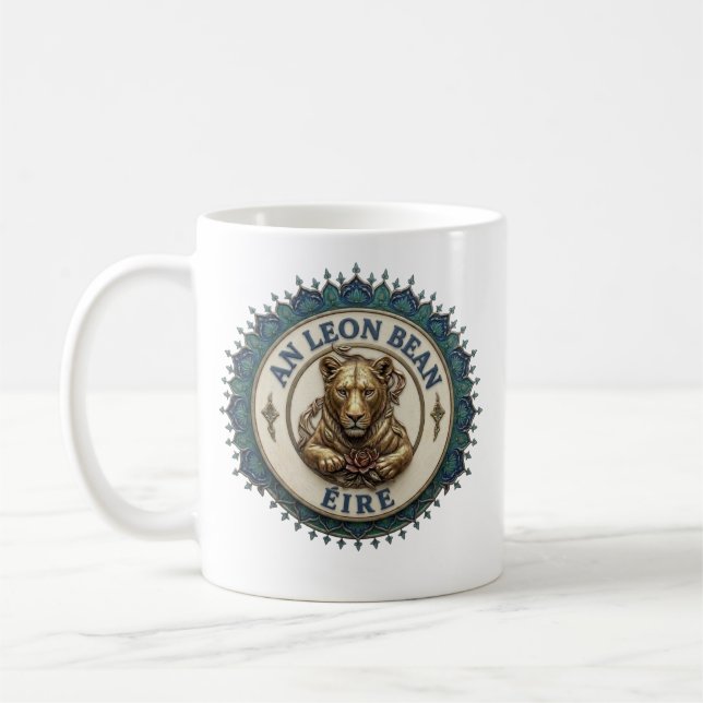 An Leon Bean. Irland Kaffeetasse (Links)