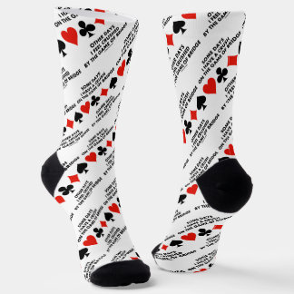An manchen Tagen bin ich in das Spiel der Brücke g Socken
