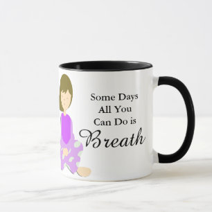 An manchen Tagen kann man nur atmen Kaffeetasse