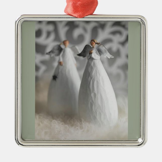 "AN MEINE ***ANGEL*** AN CHRISTMAS" ORNANATION ORNAMENT AUS METALL (Vorne)