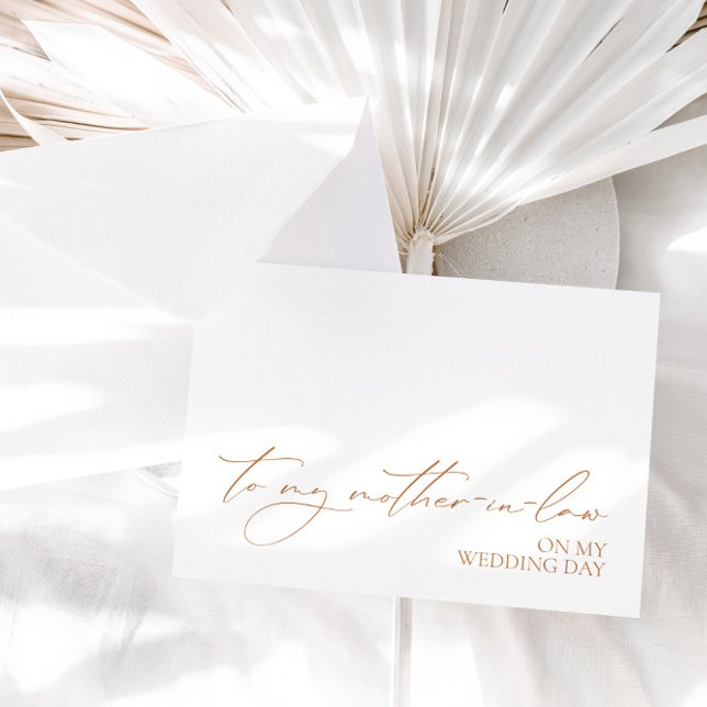 "An meine Schwiegermutter am Hochzeitstag" Karte (Von Creator hochgeladen)