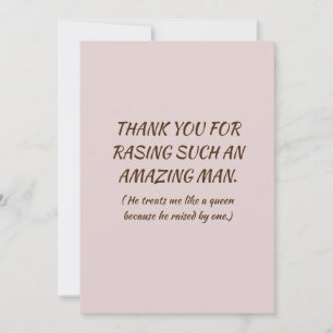 An meine Schwiegermutter Feiertagskarte