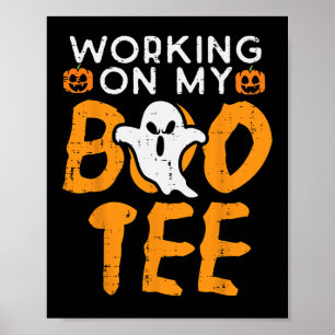 An meinem Boo Tee Gym Spaß Yoga Pilates Fitness ar Poster