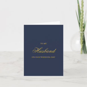 An meinen Ehemann, Hochzeitstagskarten Dankeskarte