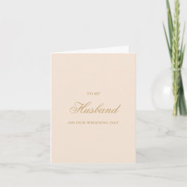 An meinen Ehemann, Hochzeitstagskarten Dankeskarte