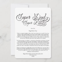 An meinen erstaunlichen Vater zum Vatertag