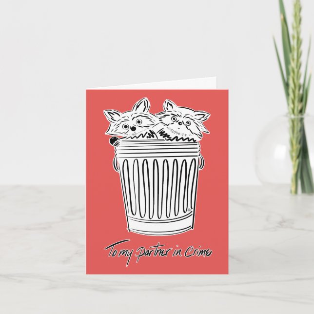 An meinen Komplizen Karte (Vorderseite)