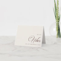 An meinen Saaldiener am Tag meiner Hochzeit Grußka