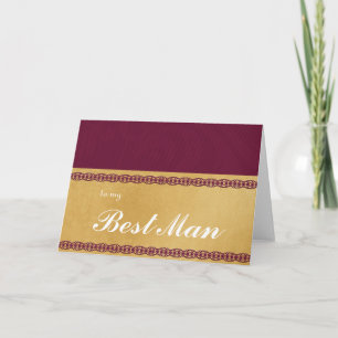 an meinen Trauzeuge Dankeschön Karte