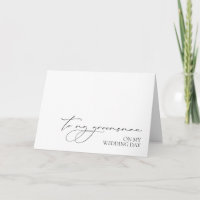 "An meinen Trauzeugen an meinem Hochzeitstag" Kart