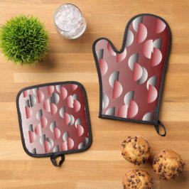 An Ofenhandschuh & Topflappen-Set