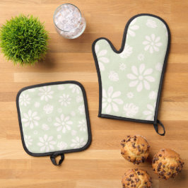 An Ofenhandschuh & Topflappen-Set