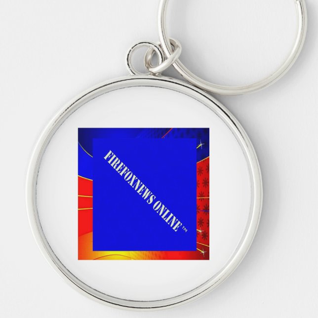An Official FIREFOXNEWS ONLINE™ Key Ring Schlüsselanhänger (Vorne)