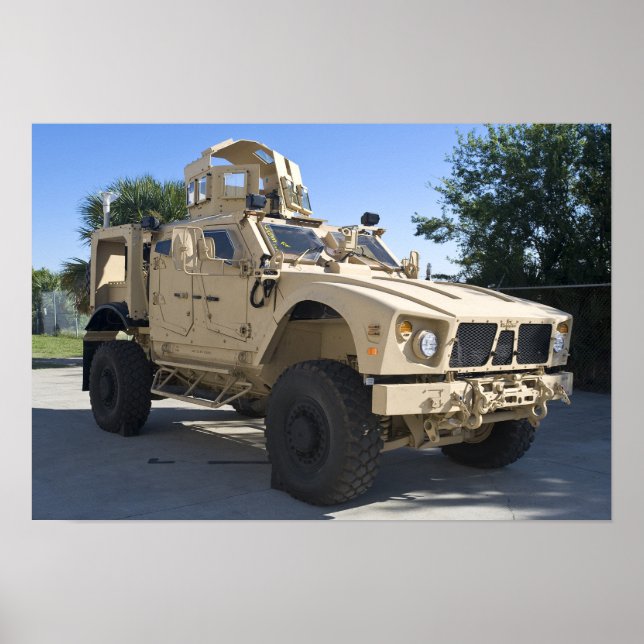 An Oshkosh M-ATV Poster (Vorne)
