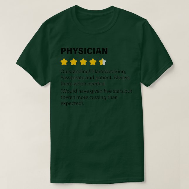 an PHYSICIAN lustige DefinitionPHYSICIAN lustige S T-Shirt (Design vorne)