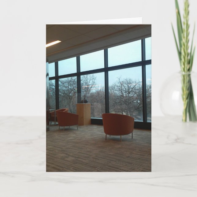 "An Semester's Edge" - Get Well Card Karte (Vorderseite)