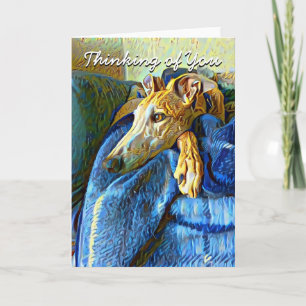 An Sie denken, leere Karten