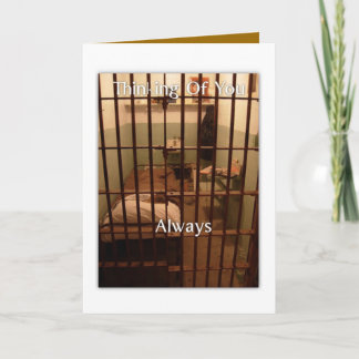 An Sie immer denken Karte