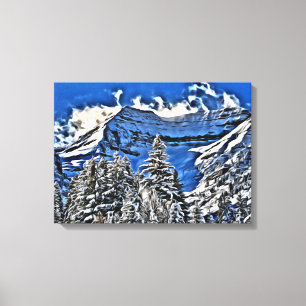 An Sundance Erholungsort in Utah Leinwanddruck