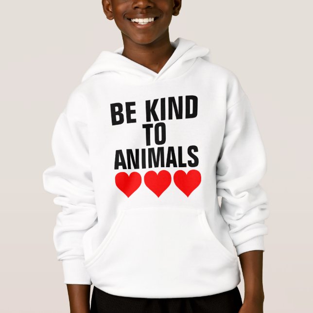 AN TIERE KIND T - Shirt (Vorderseite)