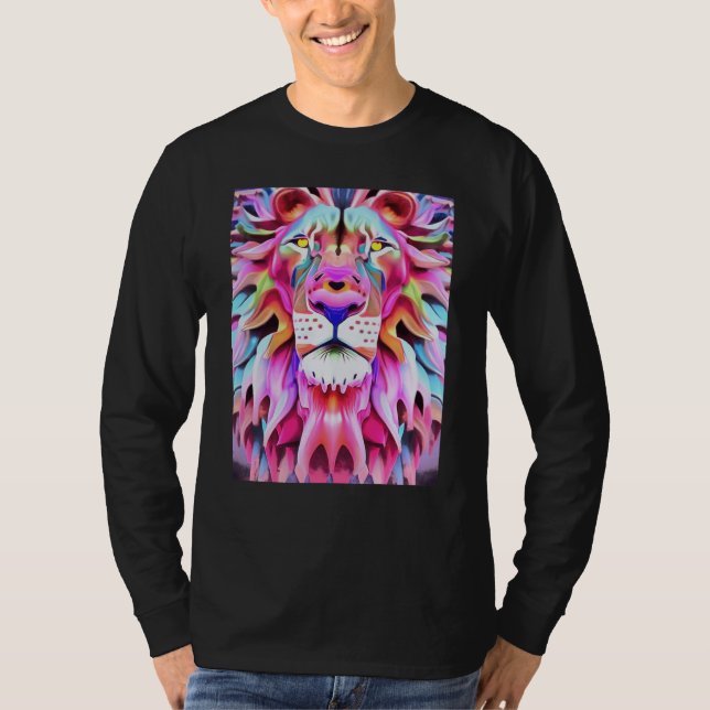 An Unreal Dreamlike Lion Fantasy T-Shirt (Vorderseite)
