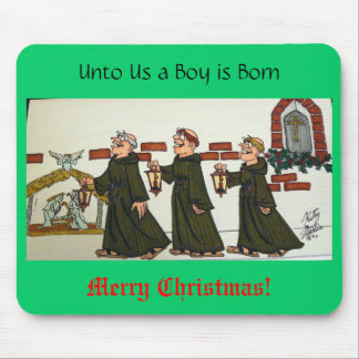 An uns ist ein Junge geboren Mousepad