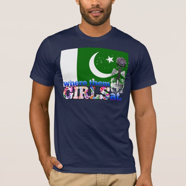 An wo sie pakistanische Mädchen? T-Shirt (Vorderseite)