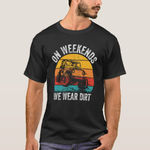 An Wochenenden tragen wir Vintage Autofahrer. T-Shirt