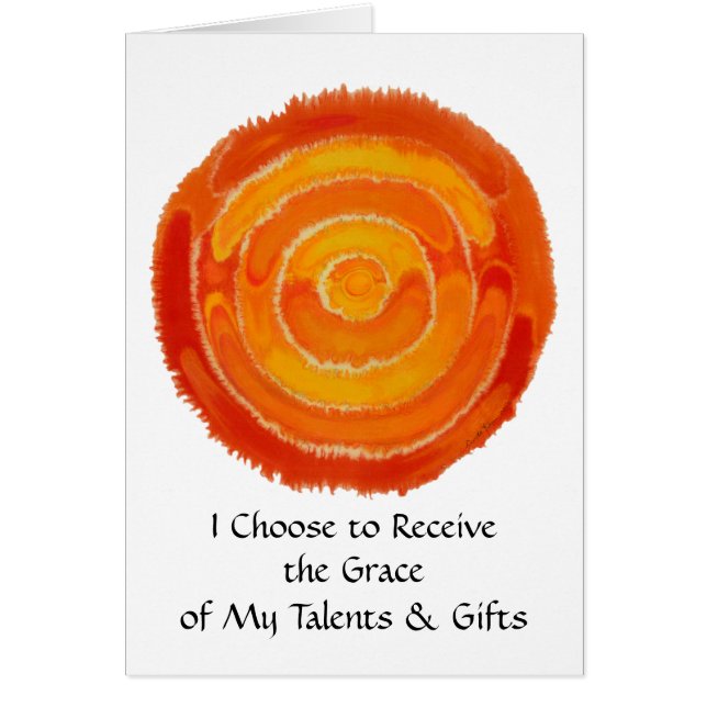 An zweiter Stelle Chakra- #1 - Kreativität (Vorne)