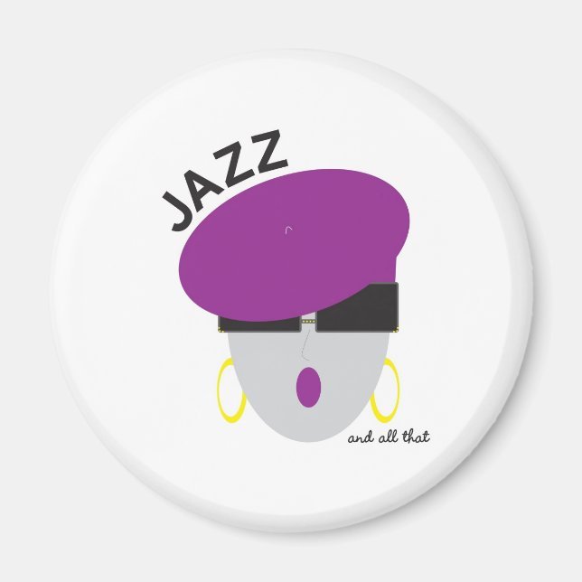 AnabelNY "Jazz" Magnet (Vorne)