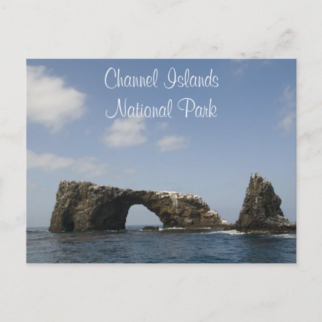 Anacapa Island Arch, Channel Islands National Park Postkarte (Vorderseite)