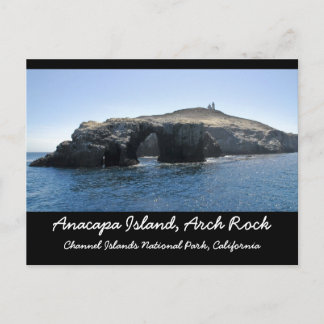 Anacapa Island Arch Rock Postkarte