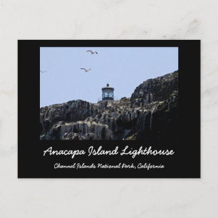 Anacapa Island Lighthouse Postkarte