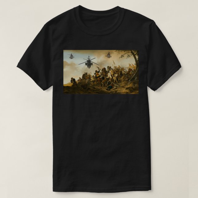 Anachronistische Schlacht Nr. 7 T-Shirt (Design vorne)