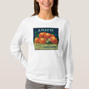 Anaco Apple Kisten-Aufkleber T-Shirt