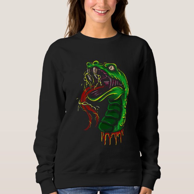 Anaconda-Kinderviper Sweatshirt (Vorderseite)