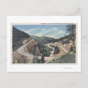 Anaconda, Montana - Horseshoe Curve Postkarte
