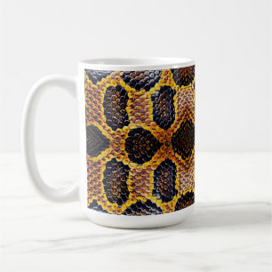 Anaconda Schlangenhautdruck Kaffeetasse