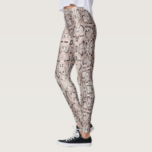 Anaconda Snakeskin Leggings