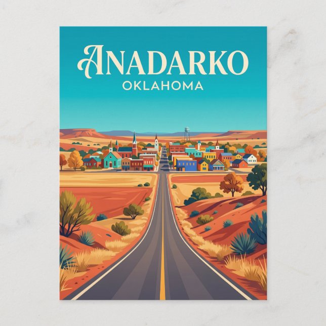 Anadarko USA Postkarte (Vorderseite)