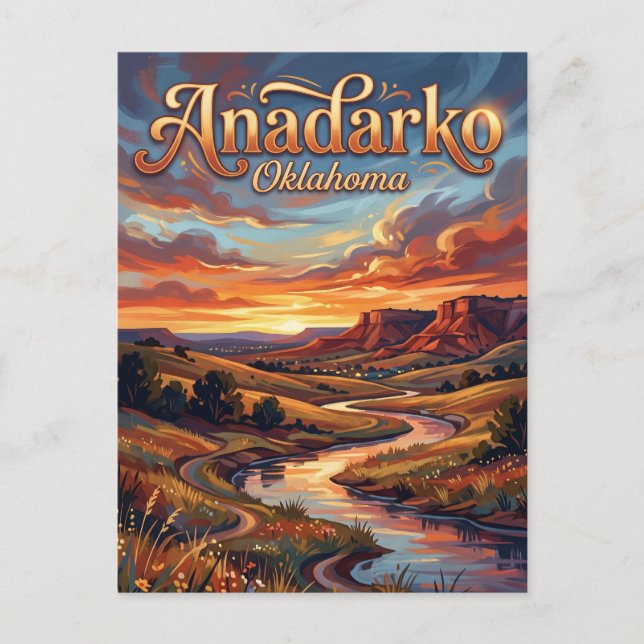 Anadarko USA Postkarte (Vorderseite)