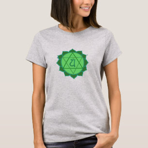 Anahata Chakra Damenburnout-T - Shirt